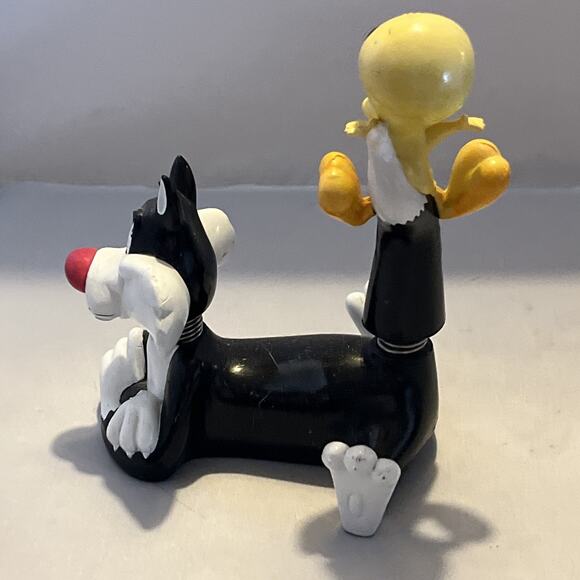 Looney Tunes Tweety & Sylvester Bobblehead – 1998 Warner Bros. - Picture 4 of 7
